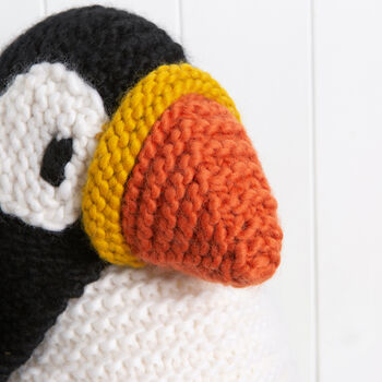Giant Patrick The Puffin Knitting Kit, 8 of 10