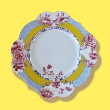 Vintage Royal Rose Breakfast Plate, 2 of 5