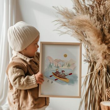 Cosy Forest Bear Camping Trio, 2 of 4