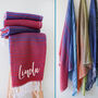 Personalised Sustainable Gift, Beach Towel, thumbnail 3 of 9