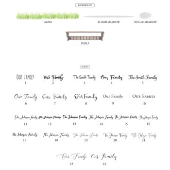 Personalised Family Tree Print With Boots And Shoes, 10 of 10