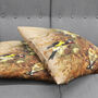 Brown Cushion Cover With Goldfinch Theme, thumbnail 4 of 7