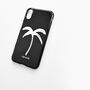 Black And White Palm Tree Personalised Phone Case, thumbnail 1 of 5