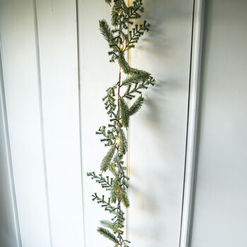 Mixed Faux Pine Light Up Garland, 2 of 3
