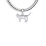 Sterling Silver Standing Cat Charm, thumbnail 2 of 6