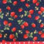 Reversible Pinafore Dress Cotton Spotty Strawberry, thumbnail 4 of 9