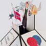 Norway Themed 3D Birthday Card, thumbnail 4 of 6