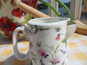 Cream Jug In Spring Blossom Design, 7 of 10