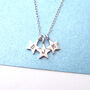 Thank You Teacher Initial Star Necklace, thumbnail 7 of 11