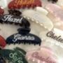 Personalised Marble Custom Diamante Hair Clip, thumbnail 1 of 6