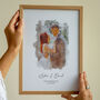 Personalised Wedding Portrait, Wedding Gift, thumbnail 1 of 8