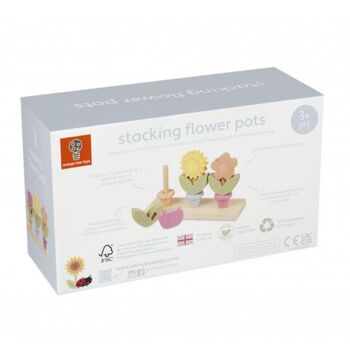 Wooden Stacking Flower Pots, 6 of 6