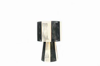 Black And White Cotton Pendant Light, 2 of 6