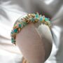 Turquoise Halo Headpiece, thumbnail 7 of 12