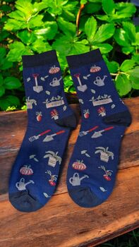 Gardening Socks – Gift Boxed, UK Size Five 10 Gardeners, 3 of 10