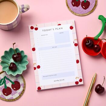 Personalised Cherry Stationery Gift Set, 6 of 7