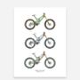 Peatys Last Orders Mountain Biking Art Print, thumbnail 2 of 3