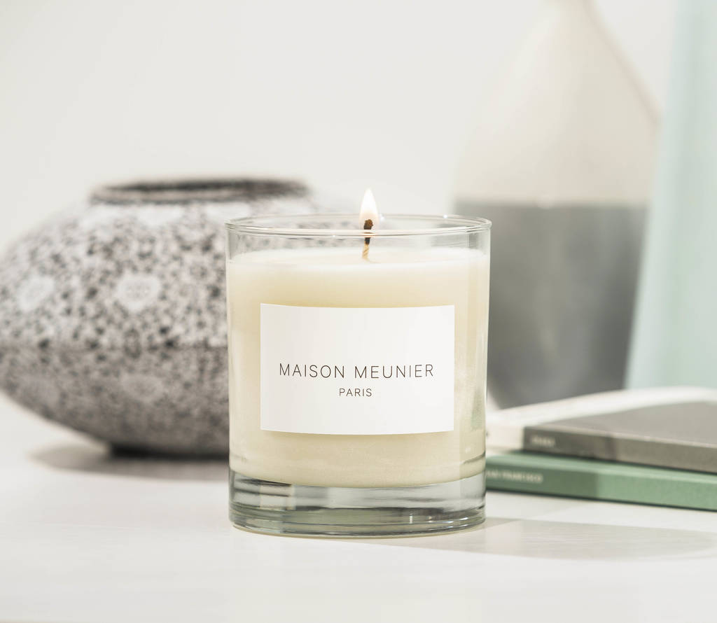 Bath Salts And Candle Pamper Set By Maison Meunier