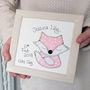 Personalised Fox Embroidered Framed Artwork, thumbnail 3 of 10