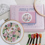 Subversive Floral Sweary Embroidery Kit, thumbnail 2 of 5