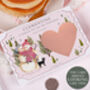 Personalised Snowman Christmas Gift Reveal Scratch Voucher, thumbnail 3 of 3