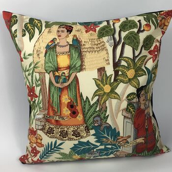 Mexican Lady Cushion Cover, 4 of 5