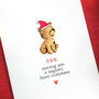 Baby's First Christmas Card Bear, thumbnail 1 of 3