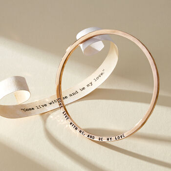 Personalised Chunky Square Bangle, 2 of 12