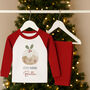Personalised Child's Christmas Pudding Pyjamas / Pjs, thumbnail 3 of 3