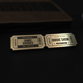 'The Birdie Show' Personalised Golf Ball Marker, 3 of 8
