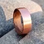 European Walnut And Copper Ring, thumbnail 2 of 8