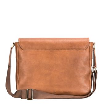 Personalised Leather Laptop Shoulder Bag 'Livorno', 8 of 12