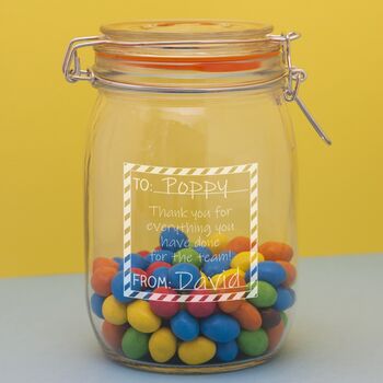 Your Own Message Personalised Jar, 2 of 2
