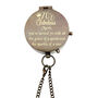 Personalised 70th Birthday Gift Compass With Leather Case, thumbnail 6 of 10