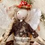 Personalised Christmas Toadstool Fairy Tree Topper, thumbnail 10 of 12