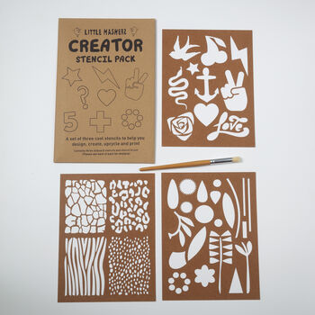 Creative Stencils Pack Patterns And Tattoos, 2 of 6