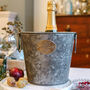 Vintage Bottle Ice Bucket With Handles, thumbnail 1 of 9