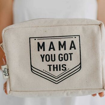 Mama You Got This Organiser Make Up Travel Bag Gift, 9 of 10