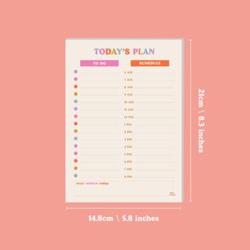 A5 You Got This Daily Planner Pad, 5 of 5