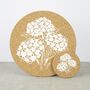 Cork Placemats And Coasters | Hydrangea, thumbnail 4 of 6