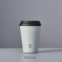 Personalised Premium Reusable Cup 8oz Stone, thumbnail 2 of 5