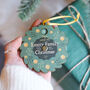 Personalised Family Christmas Advent Countdown Bauble, thumbnail 3 of 4
