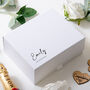 Personalised Bridesmaid Bridal Party Gift Box, thumbnail 1 of 5