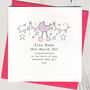 Personalised New Baby Card, thumbnail 2 of 2