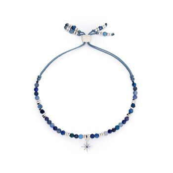 Yolanda Necklace And Una Bracelet Kyanite Set, 4 of 8