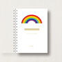 Personalised 2026 Rainbow Diary, thumbnail 1 of 4