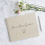 Personalised Wedding Guest Book With Jewel, thumbnail 5 of 10