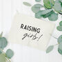 Raising Girls Flat Zip Pouch, thumbnail 1 of 5