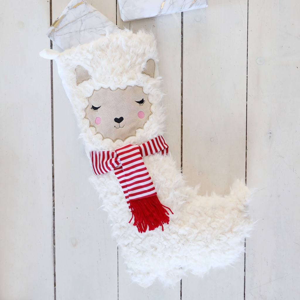 Fa La La Llama Christmas Stocking By Lisa Angel