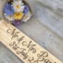 Personalised Vintage Mr And Mrs Wedding Sign, thumbnail 2 of 3